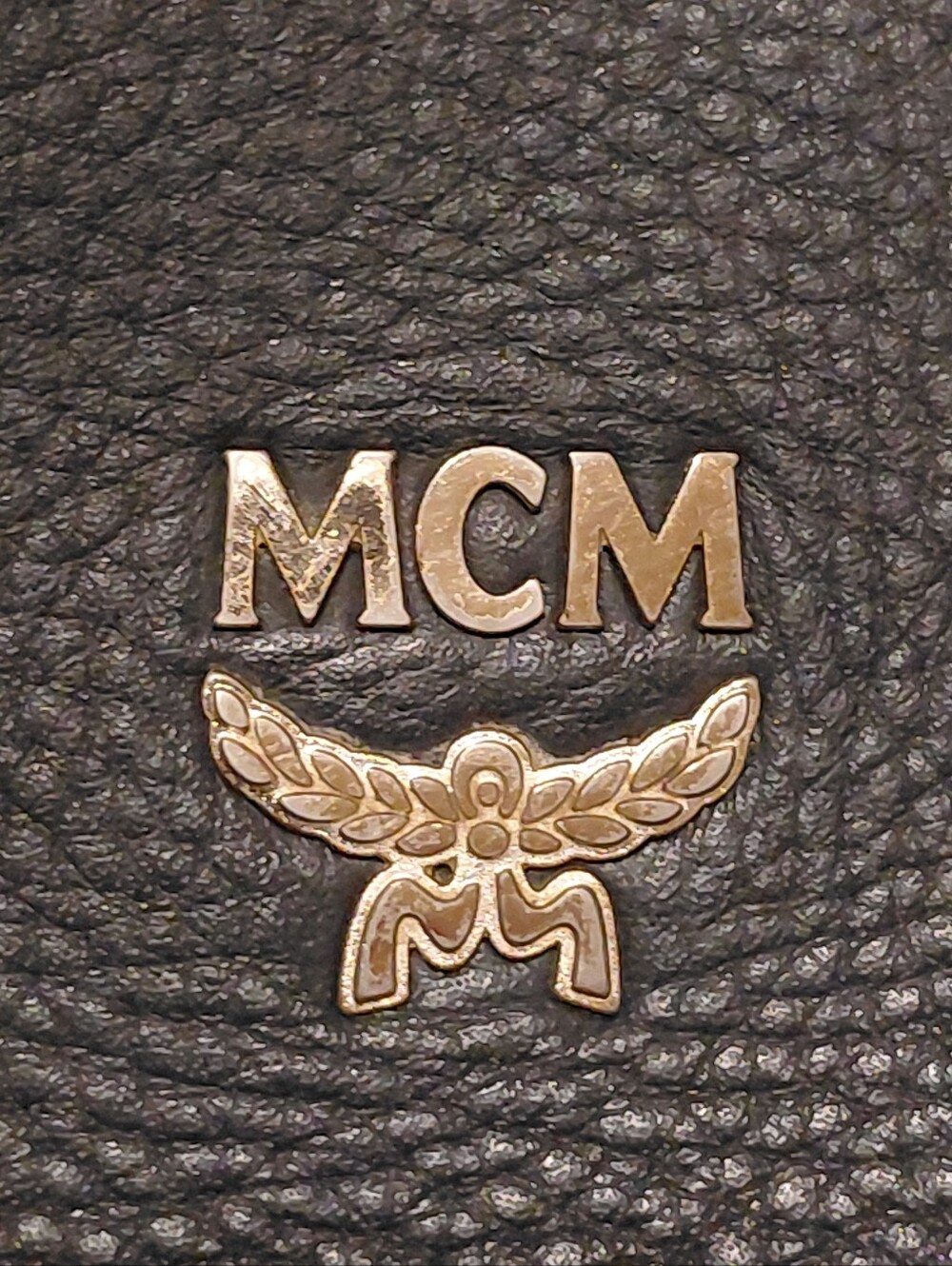 MCM Boston Bag Black Pebbled Leather - Picture 10 of 16